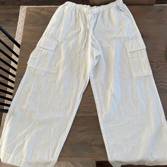 GAP linen cargo pants NWT size Large - Picture 2 of 6